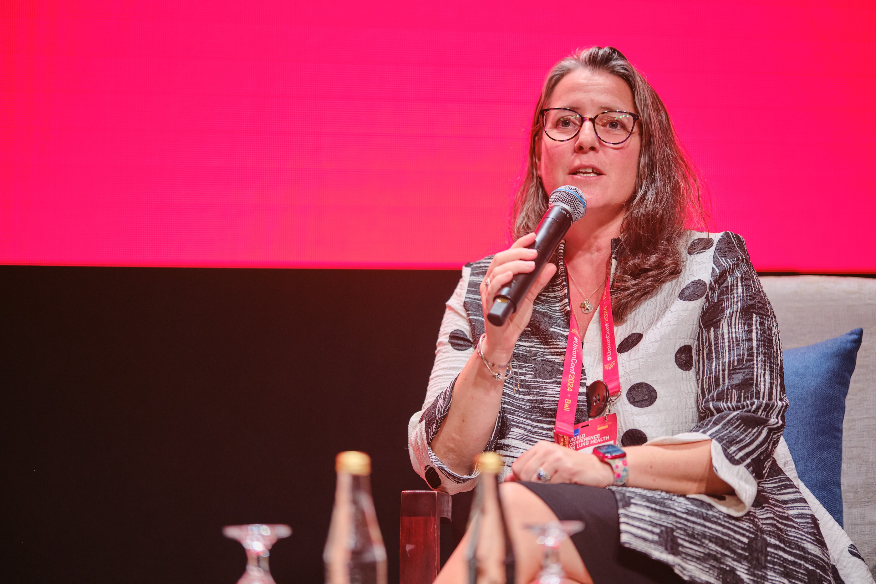 Cassandra Kelly-Cirino speaking at the Union Conference 2024